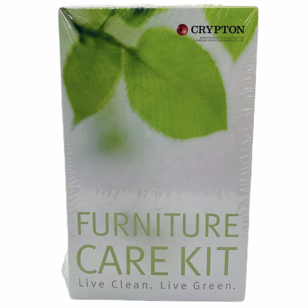 Crypton 2 Bottle 1 Plan Furniture Care Kit  Kid Pet Eco Safe EPA Approved Sealed
